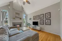 Home away from home with big private fenced backyard