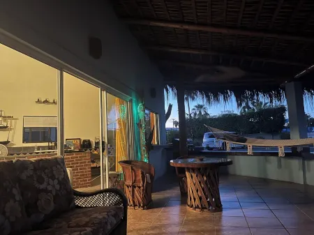 Casita with a hammock/beach view.