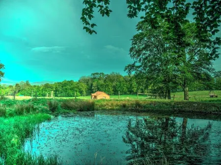 Family Friendly Log Cabin Отели в г. Киркньютон