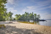 Frye Island Family Cabin with Lake & Beach Access! - Beach