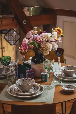 Romantic retro loft Caputh near Potsdam - new! Отели в г. Капут