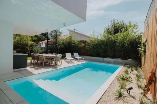 Villa with private heated pool by the sea in Royan - 4-نجوم