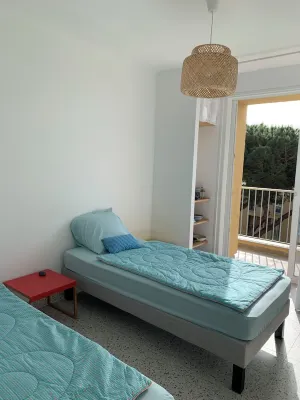 Apartment 100m from the beach, fully renovated, 3 bedrooms, ideal for families