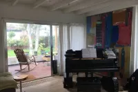 Green garden Villa 300 meters from the beach.