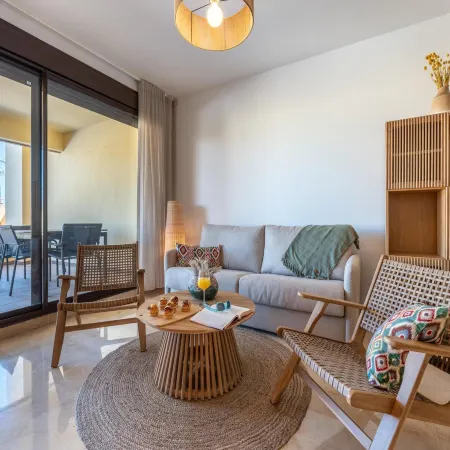 Cosy apartment in Manilva with shared pool