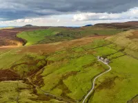 Barn in Peak District with Countryside Views