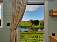 Shepherd’s Hut on Llŷn Peninsula by Private Lake
