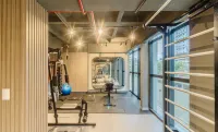 Your Exclusive Stay Just Steps From the sea in Meia Praia - FFS II - Gym