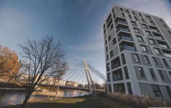 Crema Centrum Bydgoszczy Widok na Brd Gara