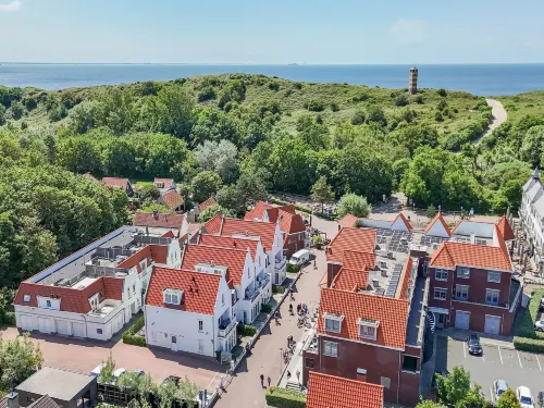 Luxury Apartment with Sauna the Foot of the Dunes - Parkplatz