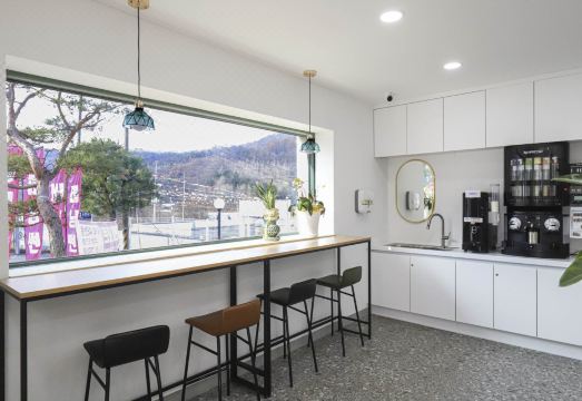 진천 숙소 내부 전경