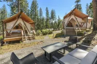 Under Canvas Yosemite - parking