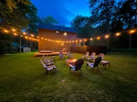 Poconos Hideaway Hot Tub, Zen Garden & Fire Pit, Hiking and Water Parks Nearby. - 샬레 호텔