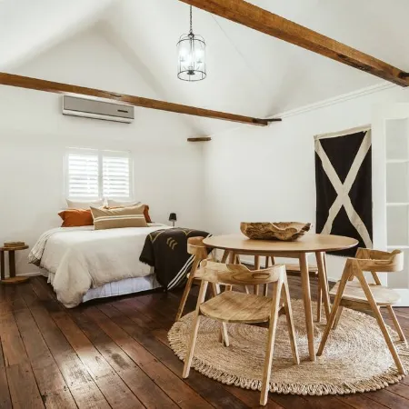 Timber Barn located on the Shoalhaven River