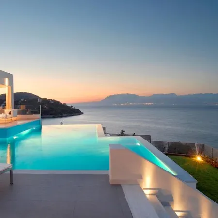 Welcome to Villa Soligia! Beach Front Villa Large Private Pool Amazing Sea View