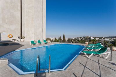 Outdoor Swimming Pool King Solomon Hotel Jerusalem Photo