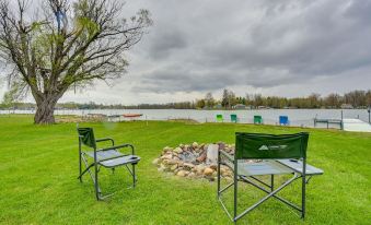 Osseo Cottage on Pleasant Lake w/ Dock & Views!