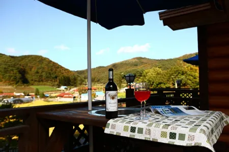 Gongju Cozy Theme Pension Отели рядом с достопримечательностью «Magoksa Temple»