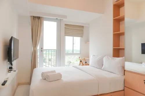 Comfort Studio (No Kitchen) Tokyo Riverside PIK 2 Apartment By Travelio Hotels in Kosambi