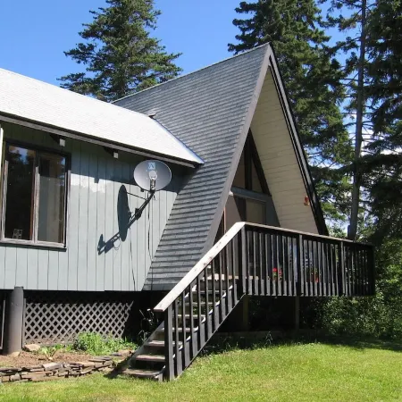 Secluded Forest Retreat With The Little Devil Track River Running Through.