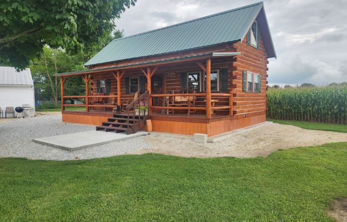 Charming 2-bedroom cabin in Carey with AC, WiFi