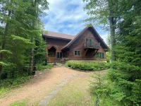 Private beach and nature preserve on Lake Superior and Mineral River.