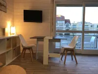 Fully equipped studio 100m from the beach, close to Le Touquet