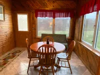 Cedar Lodge is quaint rustic lodge with modern amenities. Relaxing and warm! Hotels in Cedar County