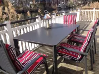 Vacation home with water terrace incl. additional costs - with sauna and fireplace