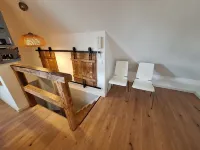 Large central apartment in Bielefeld for up to 8 people.