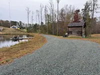 Cabin on Pond and Vineyard next to Aging Cave