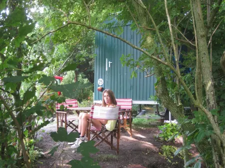 Comfortably developed and fully equipped trailer on the North Sea Отели в г. Крумхёрн