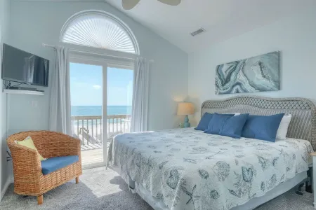 Oceanfront, 4 bedrooms, Pet Friendly, Linens Inc!😎 Treat Yourself To Island Life Отели в г. Стамп Саунд