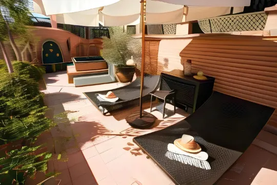 伊萊卡摩洛哥傳統庭院住宅