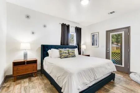 Dog-friendly oasis with central AC, patio & fenced yard - walkable location