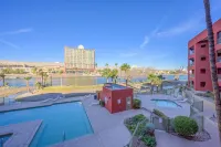 Riverfront Condo w/beach, boat launch, pool & spa