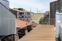 Modern Beachside Flat with Terrace Hotels in Leça da Palmeira