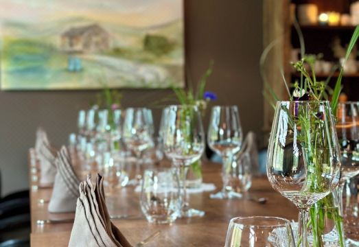 뵨피엘 마운틴 로지 객실에서 바라본 설경