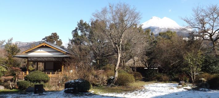 由布院 ことぶき 花の庄 由布のホテル
