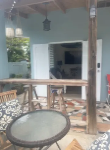 4 min walk to corcega beach or just relax in the jacuzzi!!