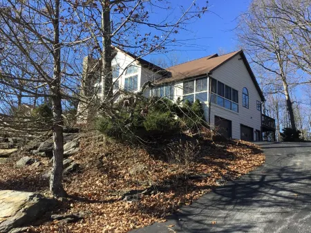 Breathtaking mountain views of Shawnee Valley Ski Resort.