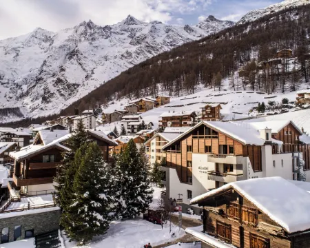 Hotel Allalin Saas-Fee Hotele w: Saas Fee