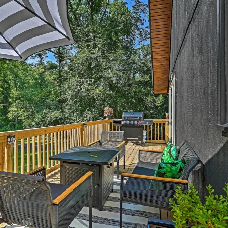 Modern East Stroudsburg Home with Deck and Gas Grill!