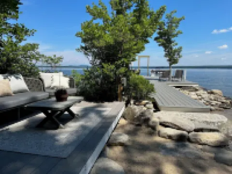 Private Lakefront Estate with 180 Degree Views