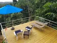Panoramic Ocean Views! 5 Minutes to Dominical. Private Pool and Sun Deck.