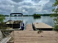 Private Island Oasis in the middle of Beautiful Lake Manitou Hotels in Fulton County