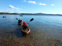 The Lake Escape - A Cozy Lakeside Cabin - Sleeps 8 - Grill, Kayak, Firepit