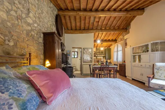 Podere Colombaio - Bucaneve chalet in historical Podere in Val d'Orcia