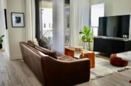 Family-sized house with huge kitchen and patio