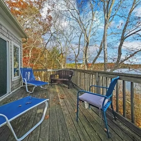Lakefront Stunning Cape Cod Views w Private Lake Beach - Backyard is the Lake !